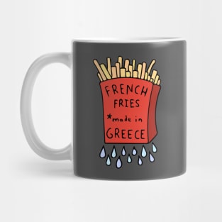 French Fries, Made in Greece Mug